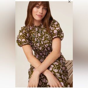 Diane Von Furstenberg blossom midi dress